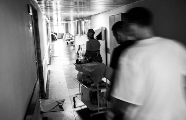 Появились кадры из больницы в Киеве, принимающей раненых