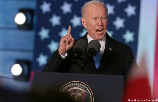 Джо Байден – украинцам: «Мы с вами. Точка»