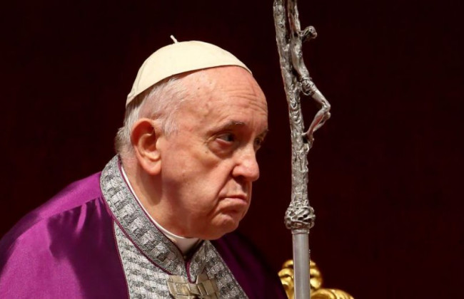 Папа Римский призвал остановить войну в Украине