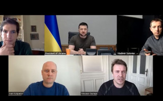 Зеленський відповів на запитання представників російських ЗМІ, відео