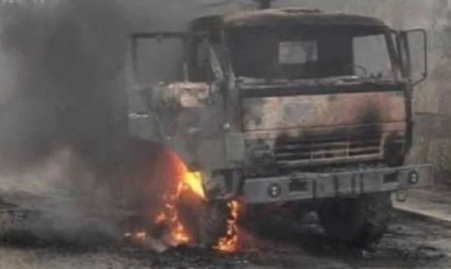 В Киевской области местные жители уничтожили вражескую технику