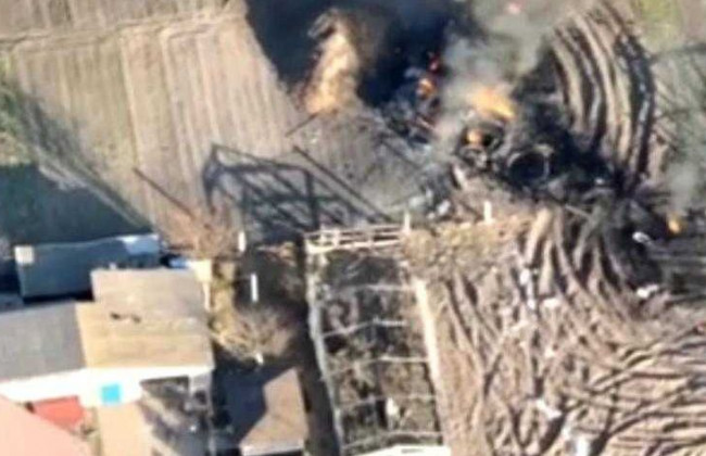 Под Херсоном ВСУ уничтожили много вражеской техники: эффектное видео