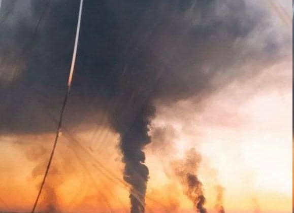 Из-за обстрелов в Луганской области горели леса