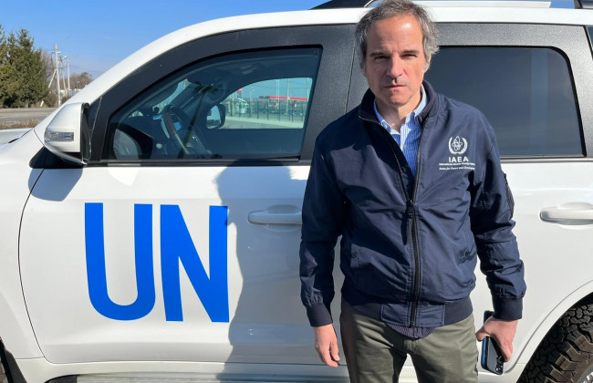 Глава МАГАТЭ Рафаэль Гросси прибыл в Украину