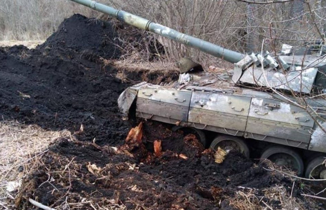 Бросили в болоте: ВСУ пополнились очередными танками оккупантов, фото