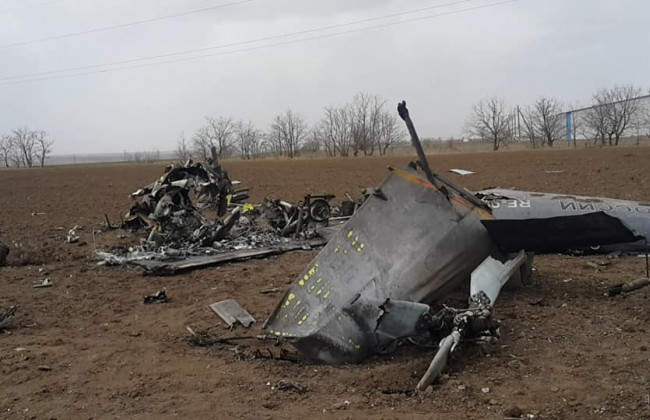 Украинские военные уничтожили вражескую «птичку»: фото