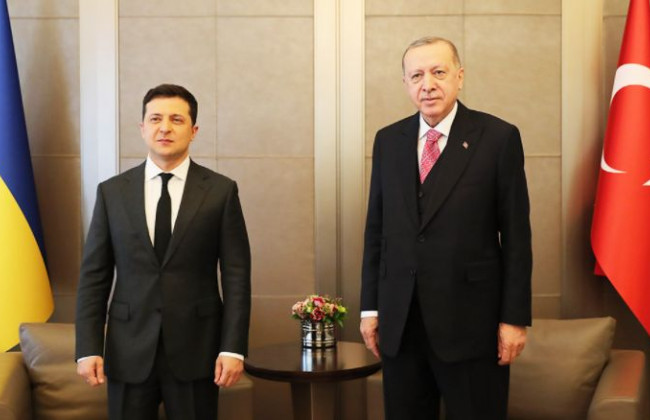Эрдоган планирует провести телефонные переговоры с Зеленским