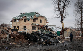 В Гостомель возвращаться опасно: поселок остается в зоне вражеских обстрелов