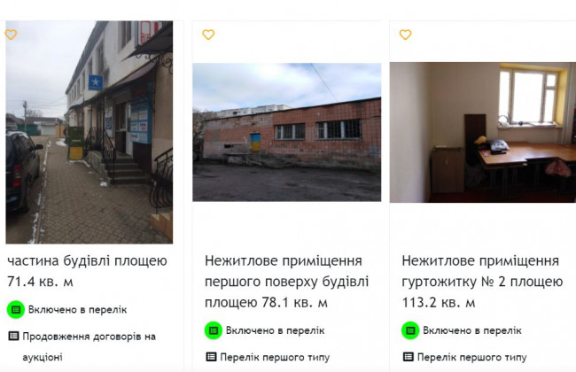 В Україні відновлять програму оренди державного майна з пільгами на час воєнного стану