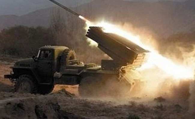 Оккупанты обстреляли из РСЗО окрестности Кривого Рога