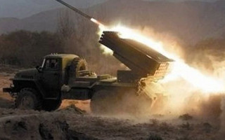 Оккупанты обстреляли из РСЗО окрестности Кривого Рога