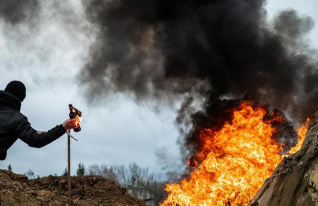 Під Миколаєвом відважний 78-річний дідусь підпалив ворожий «Град»
