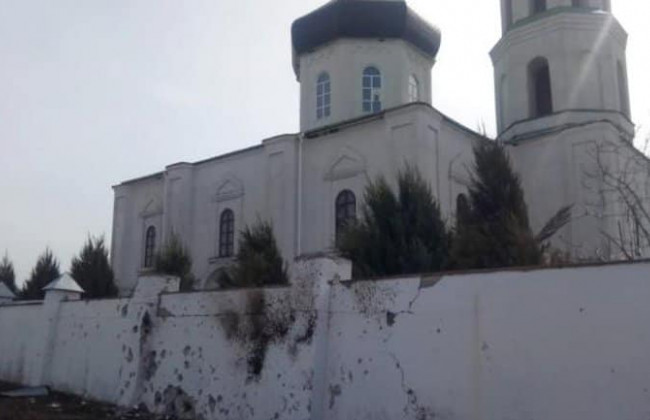 В Луганской области оккупанты разрушили мужской монастырь