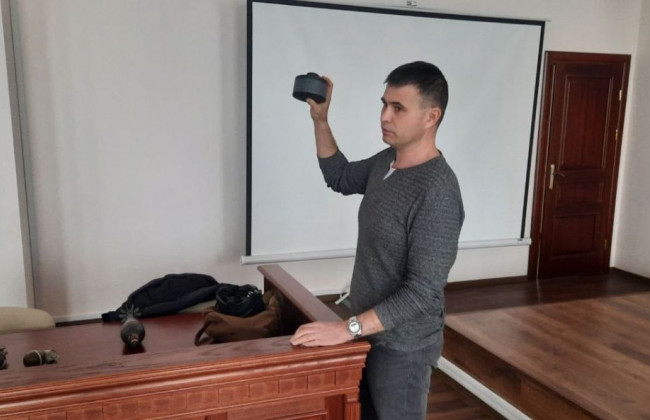 У Черкаському апеляційному суді навчалися чинити опір хімічним і ядерним загрозам