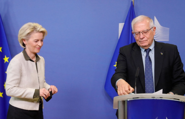 Боррель и фон дер Ляен посетят Киев и встретятся с Зеленским