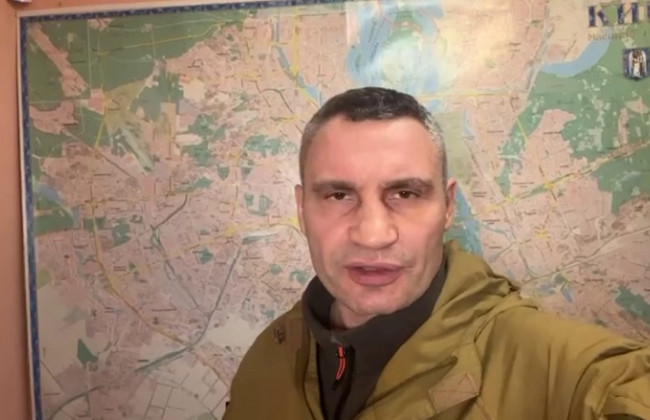 Київ продовжує жити в умовах воєнного стану: Кличко записав нове відео