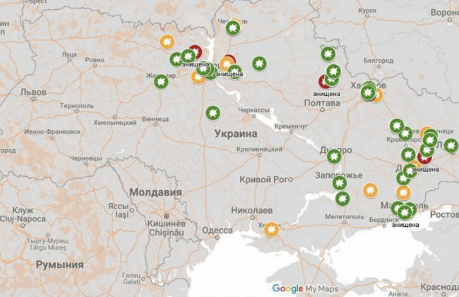 В Україні з'явилася карта культурних втрат: де її знайти