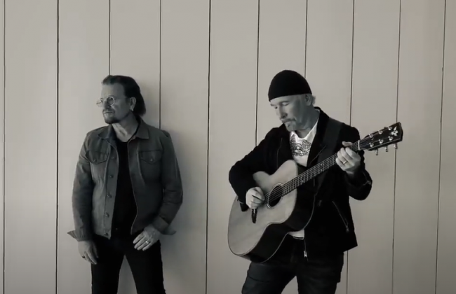 Культовая рок-группа U2 посвятила песню храброму украинскому народу: видео