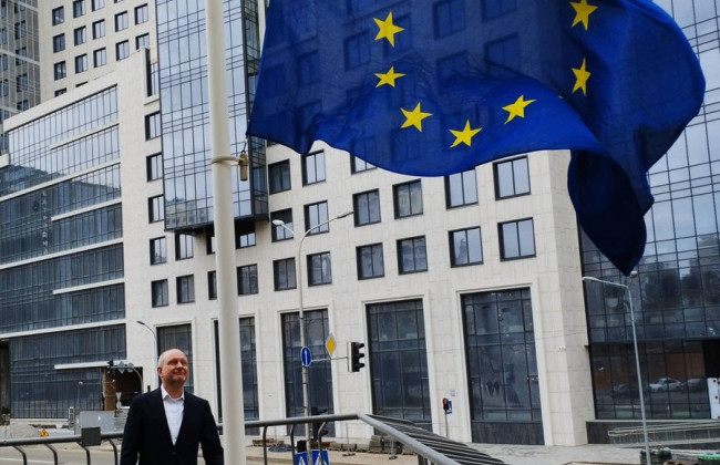 Представительство ЕС в Украине возобновило работу в Киеве