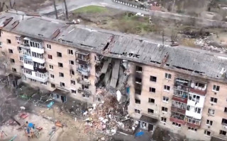 Как выглядит сейчас освобожденное село Горенка под Киевом: видео с высоты птичьего полета