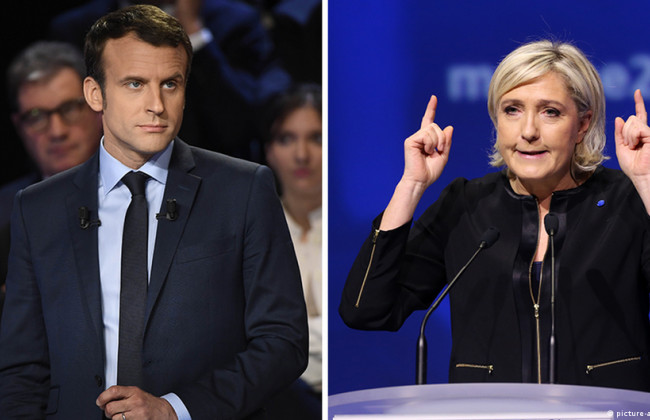 Макрон и Ле Пен вышли во второй тур выборов президента Франции: официальные результаты