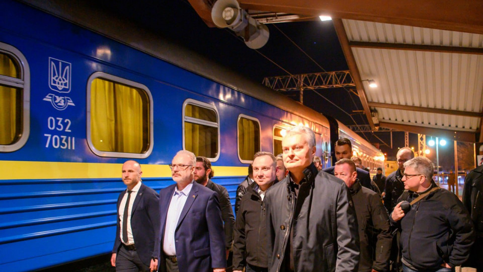 Президенти Польщі, Литви, Латвії та Естонії прибули в Україну із візитом: фото