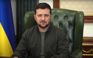 Зеленский записал обращение на английском с призывом к Западу дать Украине необходимое вооружение, видео