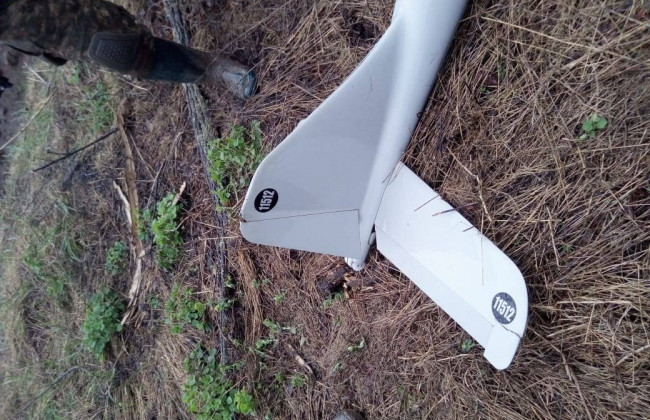 Украинские морские пехотинцы уничтожили вражеский беспилотник «Орлан-10»: фото