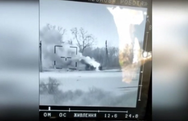 Українські захисники вщент знищили чергову російську бойову машину: відео