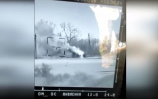 Українські захисники вщент знищили чергову російську бойову машину: відео