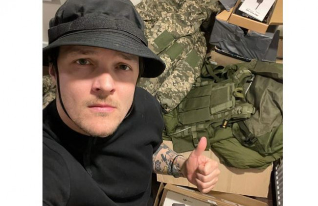 Лидер группы O.Torvald Женя Галич вступил в ряды ВСУ