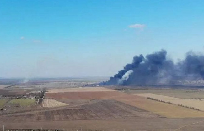 ВСУ ударили по обновленным складам оккупантов в Чернобаевке