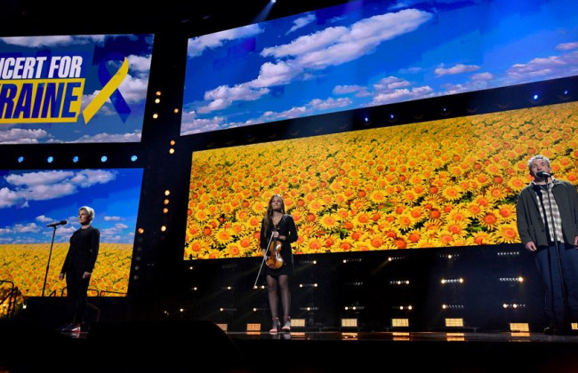 «Concert For Ukraine»: мировые звезды спели вместе в поддержку Украины, видео