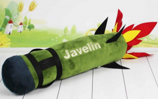 В Украине появились мягкие игрушки «Джавелины» и «Байрактары»: фото