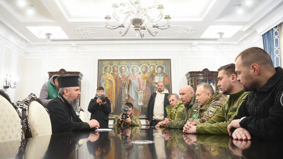 Предстоятель ПЦУ зустрівся з представниками силових відомств держави: що обговорили