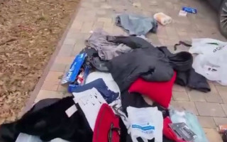 Носки, пульты от телевизоров и спиннеры: под Киевом оккупанты не успели вывезти награбленное, видео