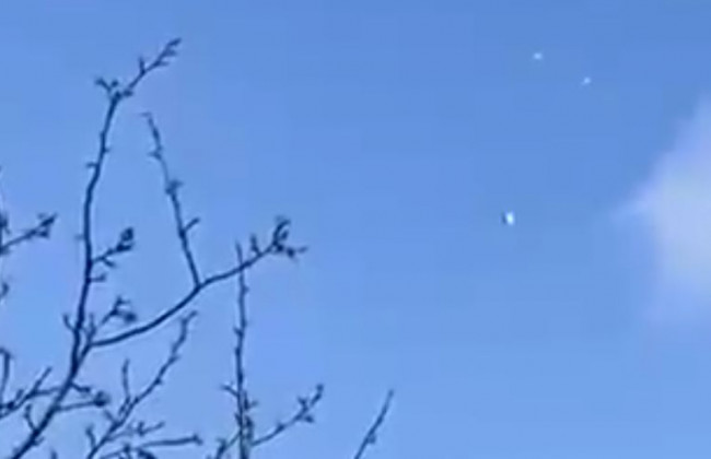 В небе над Изюмом сбили очередной самолет оккупантов: эффектное видео