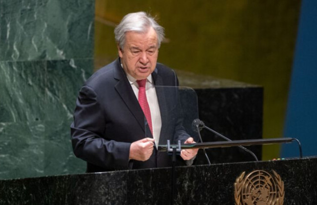 Генсек ООН проведет встречу с Путиным