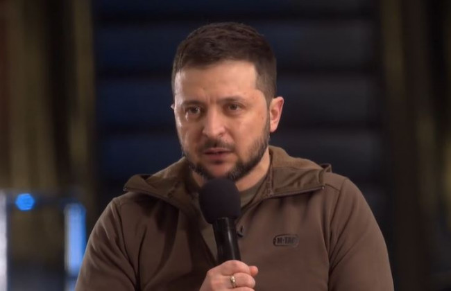 Зеленский дает пресс-конференцию в метро, трансляция