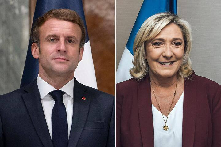 Экзитпол: Макрон лидирует на выборах президента Франции