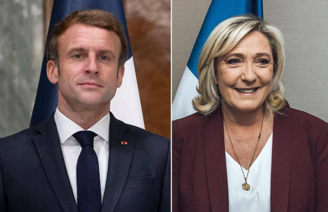 Экзитпол: Макрон лидирует на выборах президента Франции