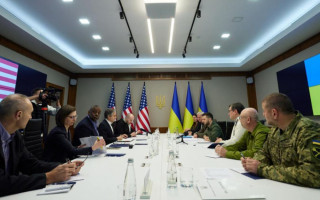 Єрмак повідомив деталі зустрічі Ентоні Блінкена та Ллойда Остіна з Зеленським