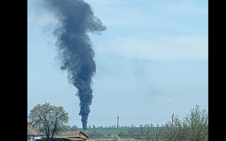 На Харківщині ЗСУ збили ще один літак окупантів: фото і відео