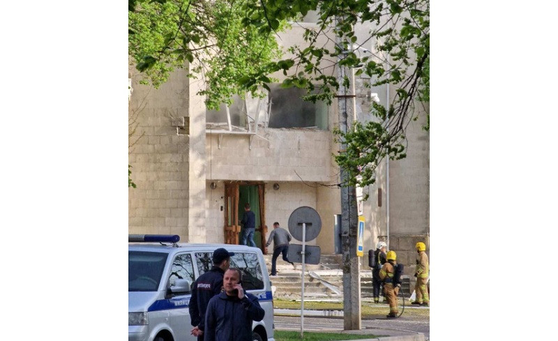 В Приднестровье прогремели взрывы возле здания «министерства госбезопасности»: фото и видео