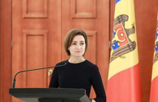 Санду сделала заявление относительно ситуации в Приднестровье