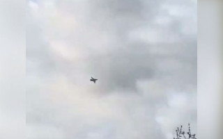 Как ВСУ уничтожают самолеты оккупантов: видео воздушного боя