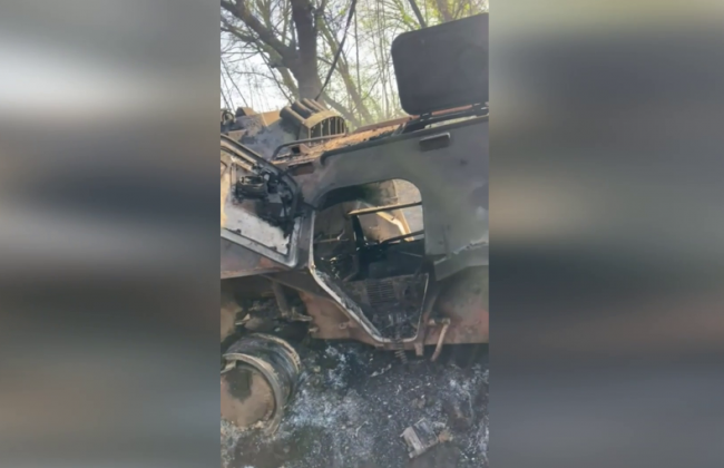 Львівські десантники знищили підрозділ армії РФ з бронетехнікою: фото і відео