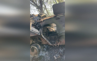 Львівські десантники знищили підрозділ армії РФ з бронетехнікою: фото і відео