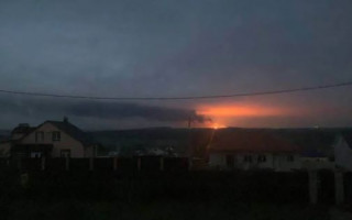 В Белгородской области горел склад боеприпасов, а в Воронеже и Курске были слышны взрывы