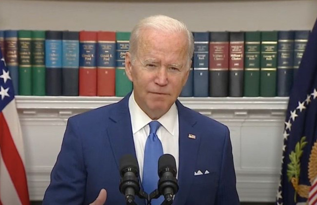 Джо Байден: «Чтобы поддержать Украину в этой борьбе, я отправляю в Конгресс запрос на дополнительный бюджет»